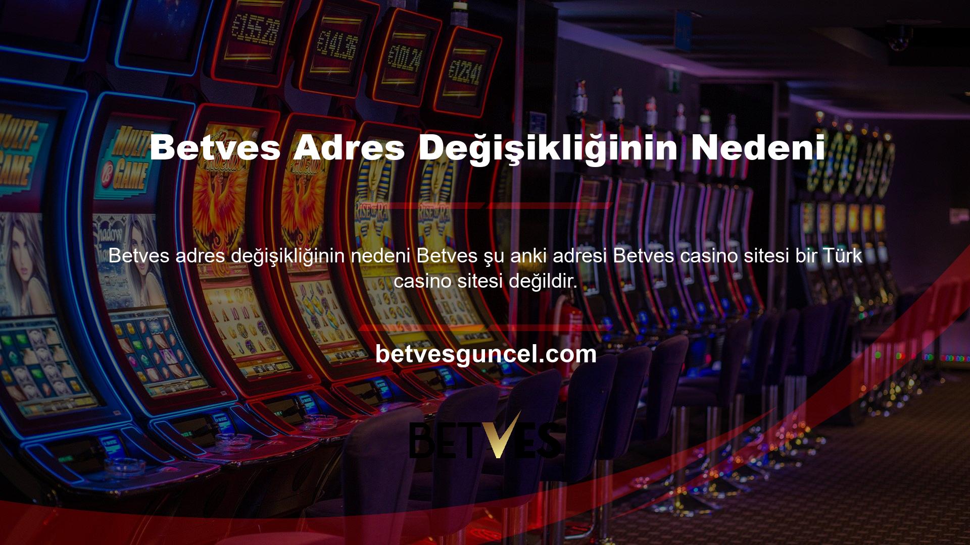 Casino hizmetleri Türkiye'de vergilendirilir